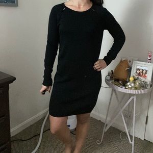 Hardly worn black long sleeve dress